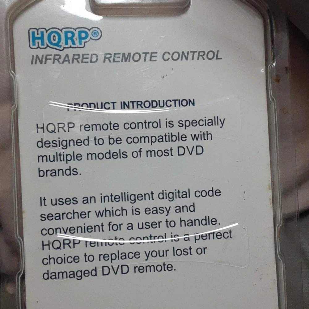 HQRP Infrared Remote Control Universal NIB